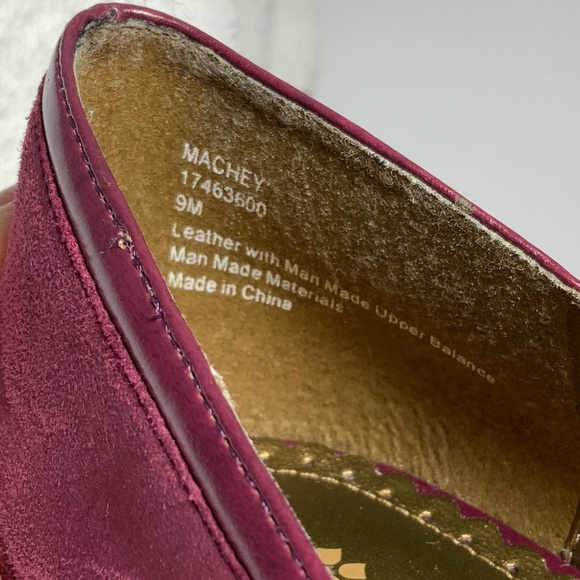 Naturalizer Suede Mary Jane Maroon Heels - SZ 9 - Picture 13 of 13
